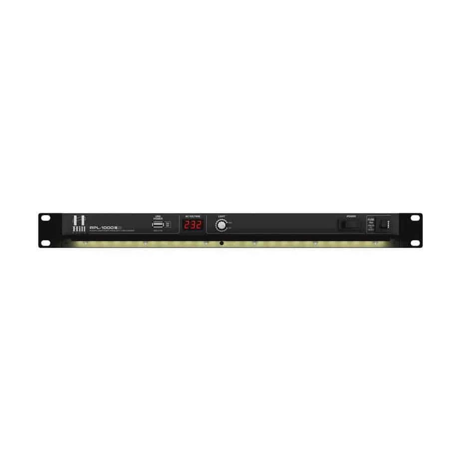 Hill Audio RPL1000V2 overspenningsvern sett forfra
