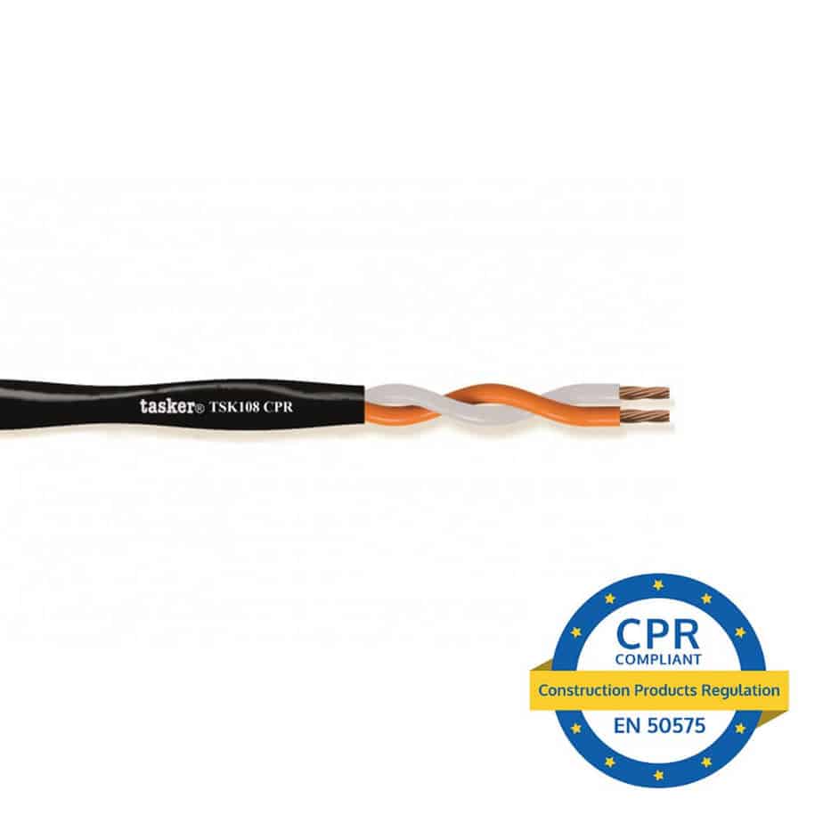 Tasker TSK108CPR høyttalerkabel cpr kabel