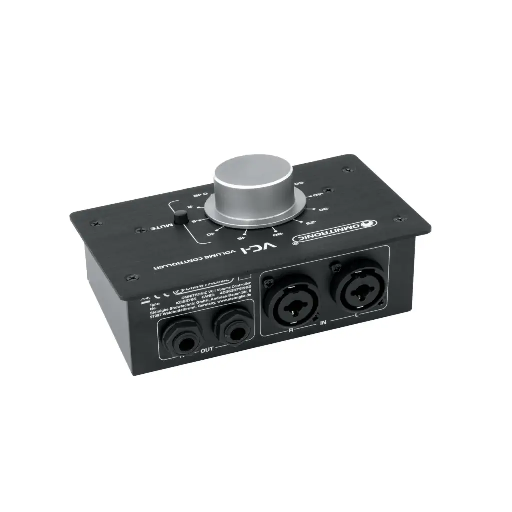 Omnitronic VC 1 volumkontroller passiv 04